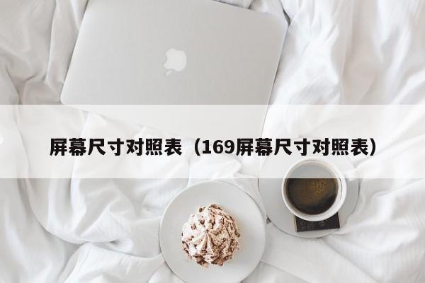 屏幕尺寸对照表（169屏幕尺寸对照表）